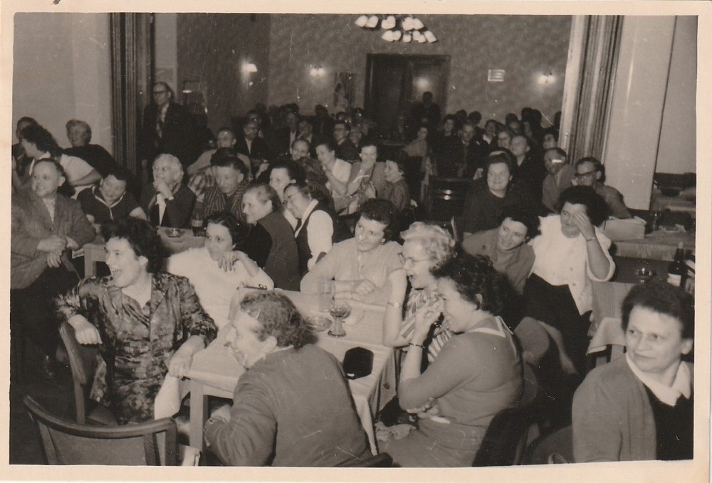 Vintage Photo People At Party Snapshot