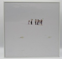 Julia Christe White Sands #4 photograph ltd ed Lumas 2000 9.5”x9.5” framed