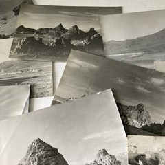 Vintage B&W Photos Pyramid Lake Nevada Landscapes Original 1950’s Lot of 16