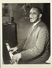 Willie “The Lion” Smith Art Photo Print Card By William P. Gottlieb (1917-2006)