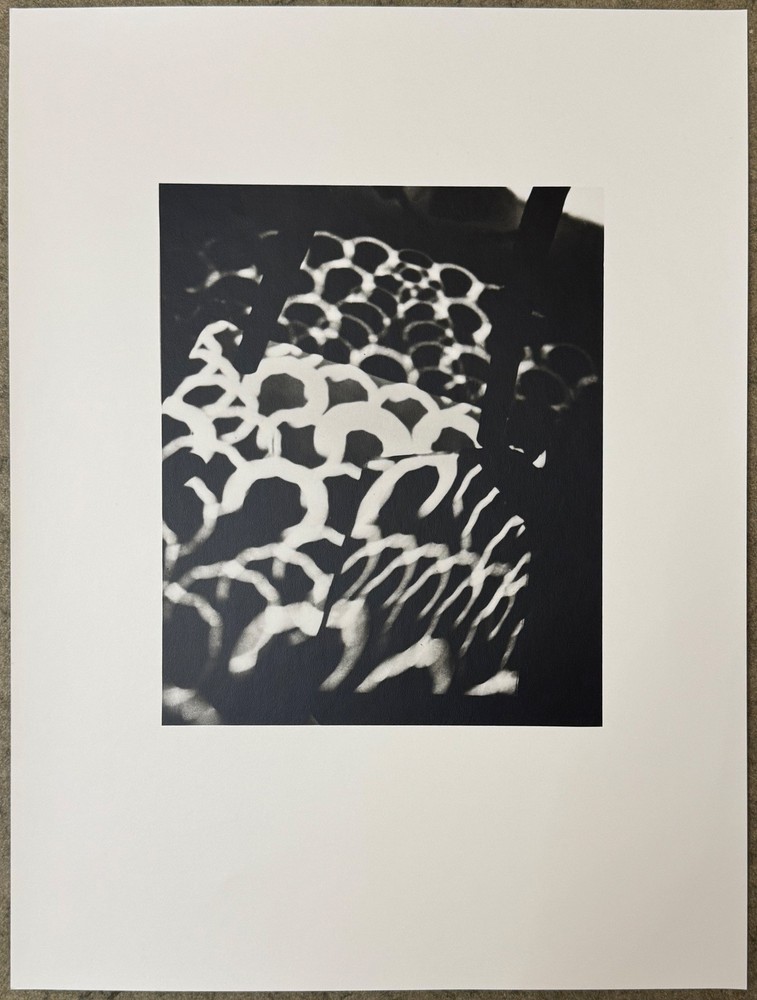 Raoul Hausmann, Ombre III, Mélanograph from Estate, 1931/1982, Stamped