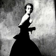 1984 Irving Penn Jean Patchett Fashion Model Handkerchief Art Photo Engraving