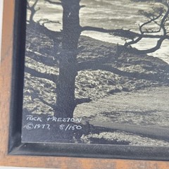 Rick Preston Photo Print Crescent Bay Shadow Box 1977 Vintage 8/150 Santa Ana CA
