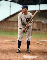 Ty Cobb-1921 8×10 Colorized Print-FREE SHIPPING