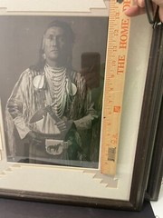 VINTAGE VERY RARE EDWARD CUSTIS Native American Indian Navaho Sepia PHOTOGRAPH