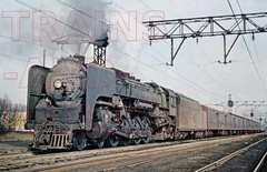 Photo Art Print of New York Central 4-8-2 Mohawk 1130 with the Fast Mail in 1956