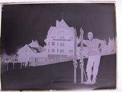 Feldberger Hof Hotel around 1900 Unique Historic Glass Negative No. 3