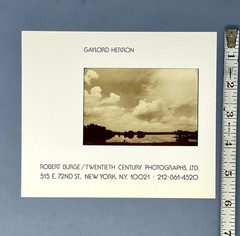 Gaylord Oscar Herron (1942-2022) Art Photo Announcement Card