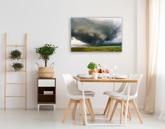 Tornado photography wall art photo storm cloud picture Iowa landscape print