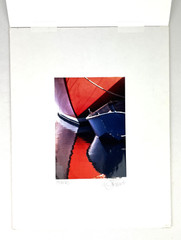 John Peer Signed Nautical Art Photograph Boat Boating Marine