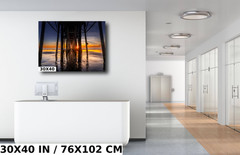 Oceanside Pier Sunset Photography: California Seascape Wall Art