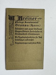 orig. CDV Foto Fotografie Mode Personen um 1890 Gronau Frauen