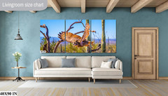 Superb Owl: Birds of Prey Wildlife Sonoran Desert Owl Bird Metal Canvas Print