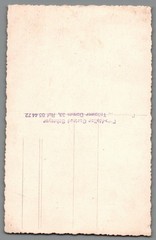 Photo postcard studio Gertrud Schreyer Berlin Zehlendorf woman portrait around 1940 (f2032)