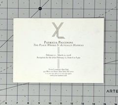 Patricia Piccinini (b. 1965) Art Show Announcement Card 2008