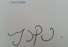 TRENT PARKE – SIGNED PHOTO – MAGNUM SQUARE PRINT LIMITED EDITION