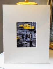 Vintage Original Art Photography «Crossing 56th At Madison» 5×7 In 11×14 Mat