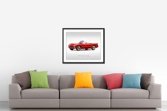Classic Cars – 1955 Chevrolet Corvette – Print