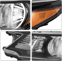 OE Style Headlight Assembly Fit for 2012-2014 Honda CR-V Halogen Headlamp W/Bulb