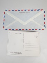 Sudan Expedition 1977 Envelope & Nuba Postcard – From Leni Riefenstahl Estate