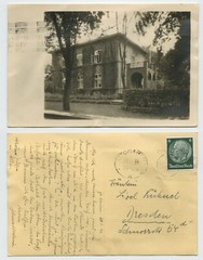 111777 – Ivy Overgrown House – Photo as Postcard, Altona 30.5.1934