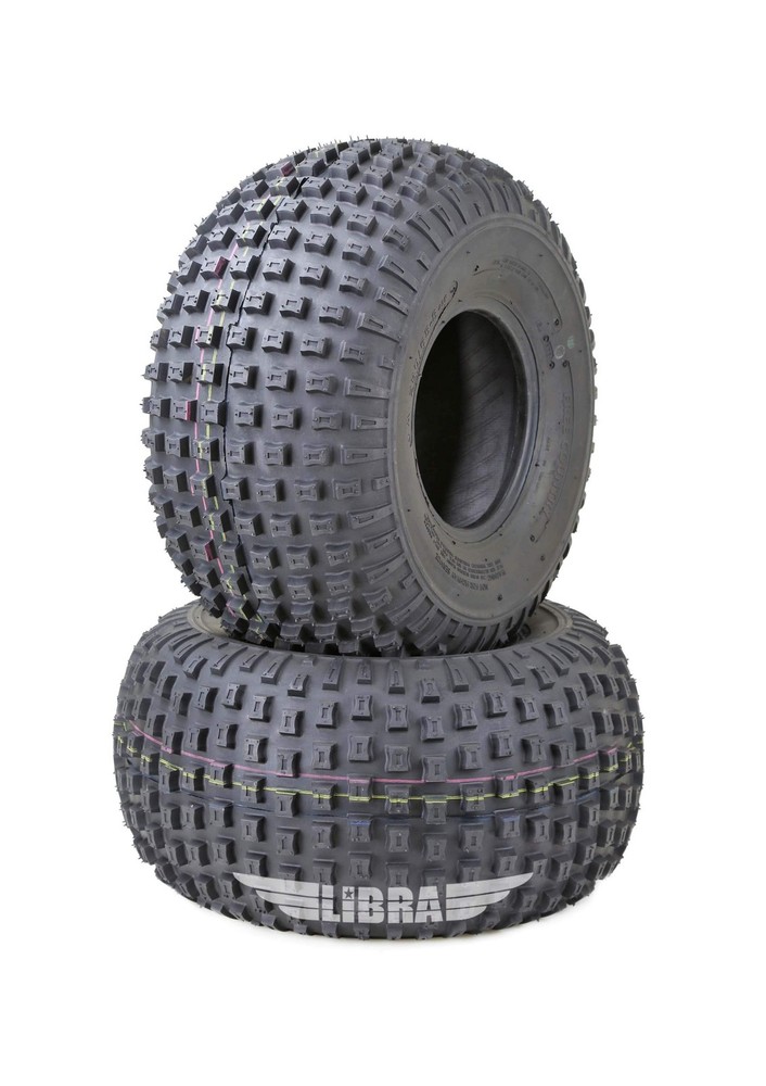 Free Country Set 2 ATV tires 22X11-8 22x11x8 4PR Dimple Knobby D929 10352