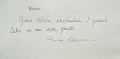Roman Vishniac photograph of Gesia Ulica Warsaw Poland 1937
