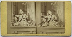 Germany Scene The Life German c1870 Photo Löscher & Petsch Stereo P78n6