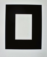8 x 10 , White Core Single Matboard for 4 x 6
