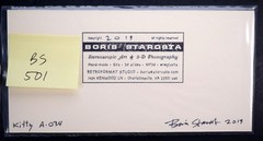 Boris Starosta 3D Stereoview – Kitty A-034 – nude model signed 2019