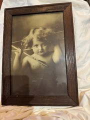 Vintage Picture Angel Awake MP Parkinson 10” X 14”