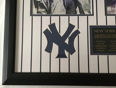 New York Yankees Legendary Teammates Framed Picture Photo Collage Ruth Jeter
