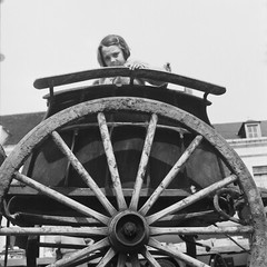 Photo Print On Silver Paper Photographer CHILD 1960 Size 30x30cm