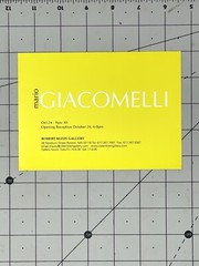Mario Giacomelli (1925-2000) Art Announcement Card