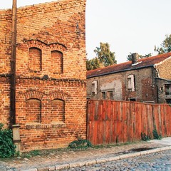 Gisela Franke Berlin Brandenburg Village Street Brick Yard Photography 80s/90s