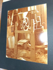 1978 Kodachrome Photography Scenes From 1834 Barn Student Art Show 8×10″ Mounted