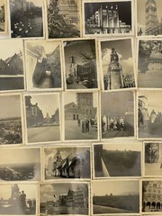 60 Original 1950s Travel Photos – Worldwide Landmarks & Cities – Collectible Lot