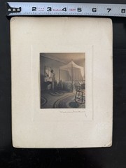 Antique Wallace Nutting Hand Colored Photo set c:1920 + Cherry Blossoms DC pic