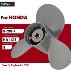 9 1/4×8,9 1/4×9,9 1/4×10,9 1/4×11,9 1/4×12,9 1/4×13 Propeller for Honda 9.9/1…