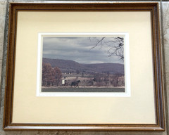Scenic Landscape Amish Signed Bill Coleman No 547 Photography Print 14” X 17”