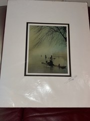 Four Boats, Hunan, 1984 Photography By Don Hong Oai Signed