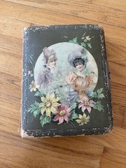 Victorian Photo Album with Old Family Photos 1890s to Early 1900s