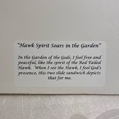 Debbie Yarra Nature’s Light Photography Print Hawk Spirit Soars in the Garden