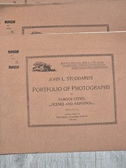 1893 J. Stoddard’s Portfolio of Photographs~ Famous Cities, Scenes & Paintings