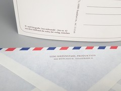 Sudan Expedition 1977 Envelope & Nuba Postcard – From Leni Riefenstahl Estate