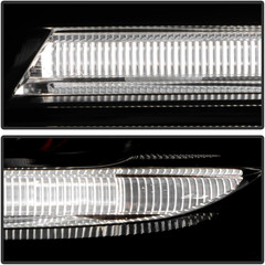 – for 2015-2022 GMC Canyon Chrome Housing LED DRL Projector Headlights Headlamps