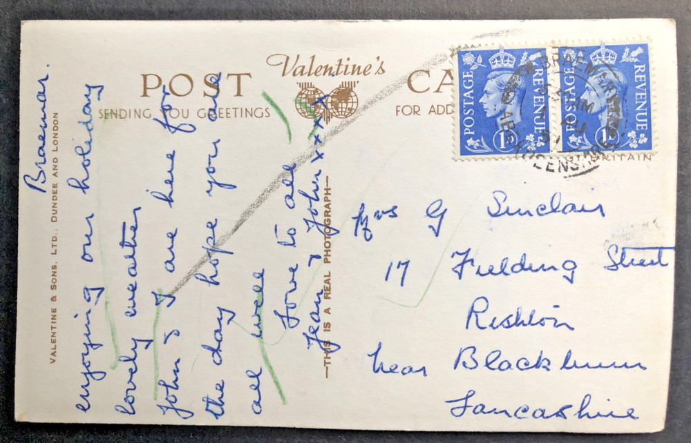 Photo Postcard, England Castle