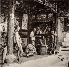 John Thomson Photo «A Wayside Shrine» China, 1873