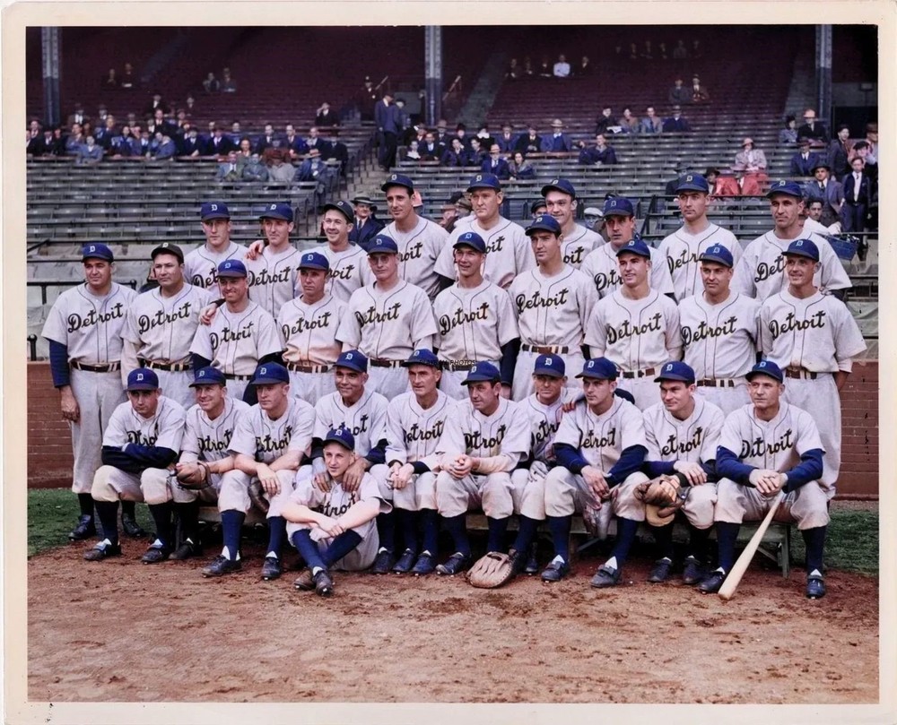 1940 Detroit Tigers-color 8×10 Colorized Print-FREE SHIPPING