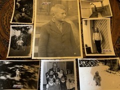 🎁Bundle 8 Photos 30-70s Reich GDR Kids Playing Posing Happiness Moments 13×18